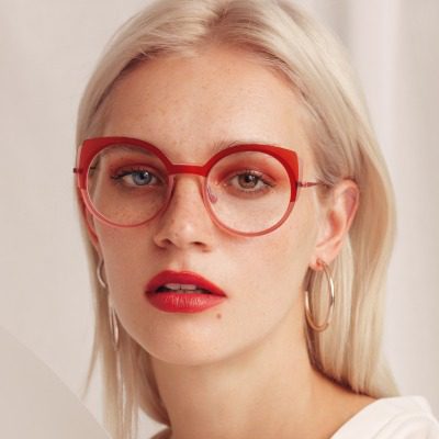 Lunettes Caroline abram chez Optique place des fêtes