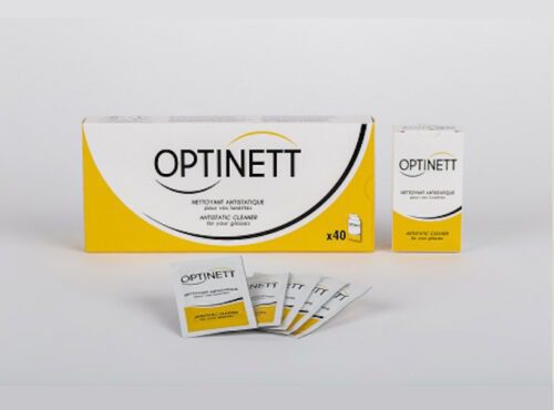 Produits d'entretien Lingettes nettoyantes pour lunettes et écrans Optinett chez Optique Place des Fêtes