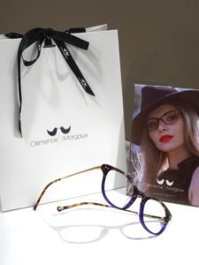 Lunettes Claimence et Margaux chez Optique Place des fêtes