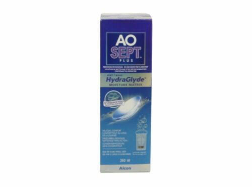 Aosept Plus HydraGlyde Produit d'entretien oxydant pour lentilles