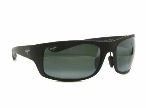 Lunettes de soleil Big Wave Black Maui Jim 440 2 Biais coté