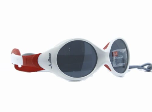 Lunettes de soleil Looping 2 blanc-rouge SP4 Face