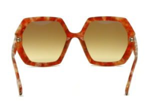 Lunettes de soleil Paname Ambre C2 Arriere