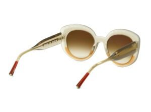 Lunettes de soleil Res Rei Begonia 653 Biais arriere