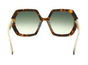 Lunettes de soleil Paname Ambre C3 vue arrière, chez Optique Place des Fêtes Opticien à Paris 19