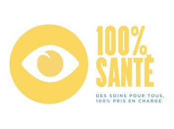 Logo 100% santé optique Paris