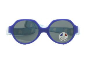Lunettes de soleil Aie - Bout'chou Loulou bleu Biais avant