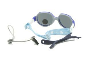 Lunettes de soleil Aie - Bout'chou Loulou bleu Biais arrière