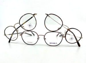 Trio de montures Rip Curl filles métal et cerclage à windsor écaille, disponibles chez Optique Place des Fêtes, votre opticien à Paris 19