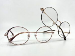 Duo de lunettes de vue Ba&sh femme métal forme ronde