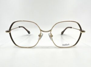 Lunette de vue femme Bash métal modèle rétro à pont inversé