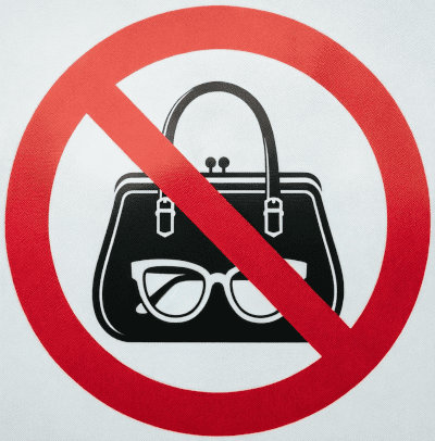 Logo - Ne pas mettre ses lunettes sans protection dans un sac