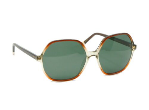 Lunettes de soleil Clemence et Margaux La story CMS205 dégradé brun et cristal 996 vue avant