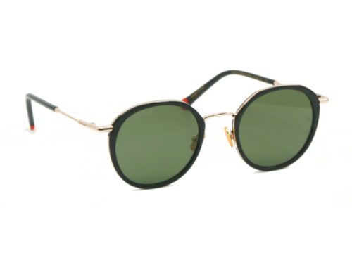 Lunettes de soleil Clemence et Margaux L'australienne CMS201 noire et doré vue avant