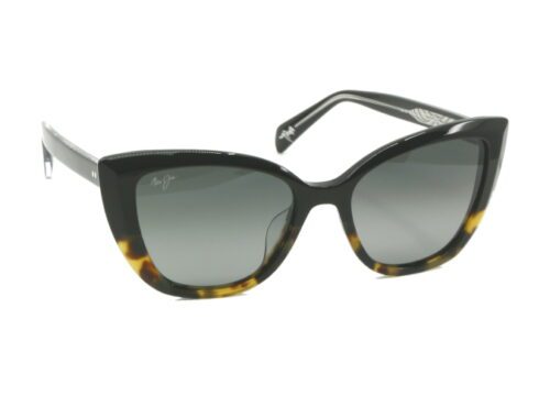 Lunettes de soleil Maui Jim Blossom Noir écaille MJ 892 02 Vue avant