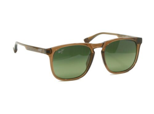 Lunettes de soleil Maui Jim Kupa'a Marron transparent MJ 641 01 Vue avant