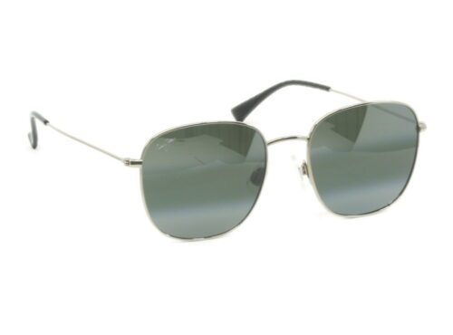 Lunettes de soleil Maui Jim Olali AF argent MJ 657 17A Vue avant