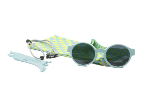 Lunettes de soleil enfant Aie Ptilou Duck vert Kit complet