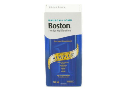 Boston Bausch + Lomb solution d'entretien multifonctions lentilles rigides 120 ml