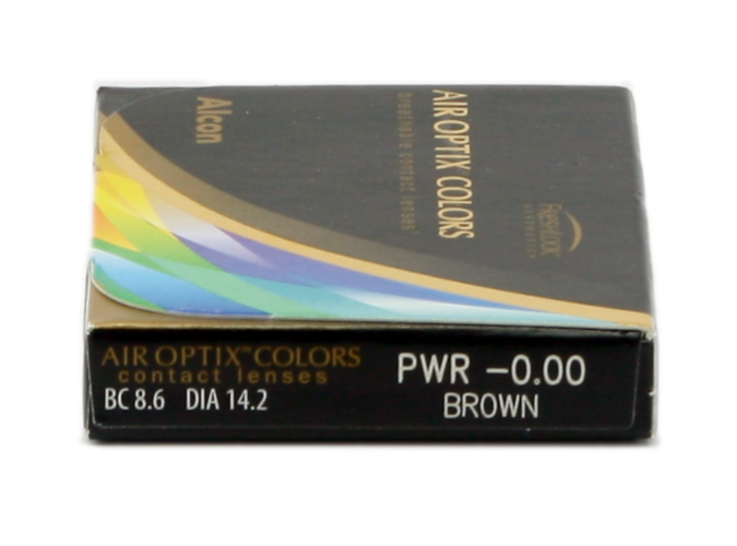 Air Optix Colors Brown Canelle 2 Lentilles mensuelles de couleur