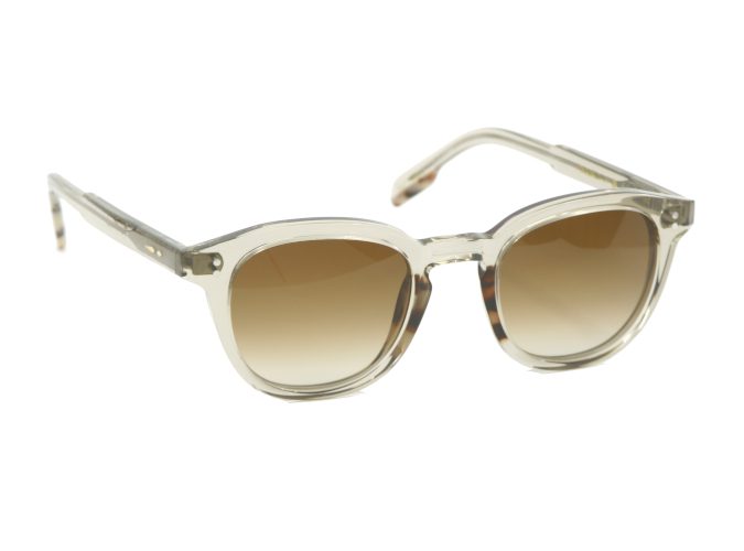 Lunettes de soleil Paname Garibaldi II transparente vue avant