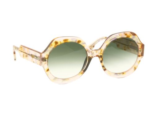Lunettes de soleil Paname Guenièvre Rose cristal C3 Vue avant