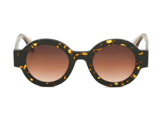 Lunettes de soleil Gigi Studios Mirea ecaille GS1057 22 Vue de face