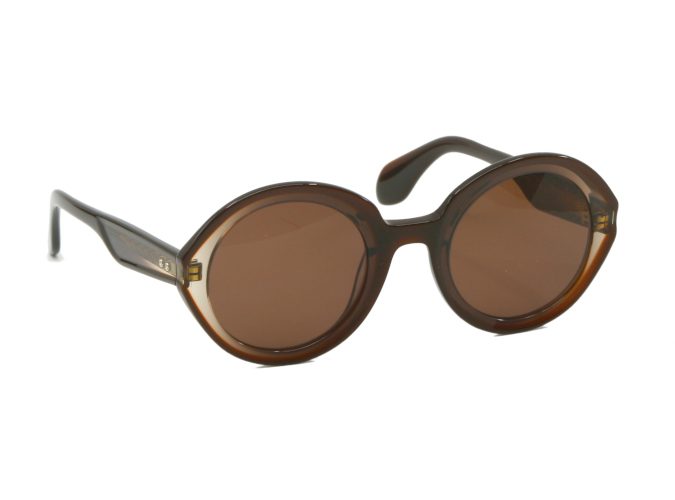 Lunettes de soleil Gigi Studios Revivre marron 46 GS1046 23 Vue avant