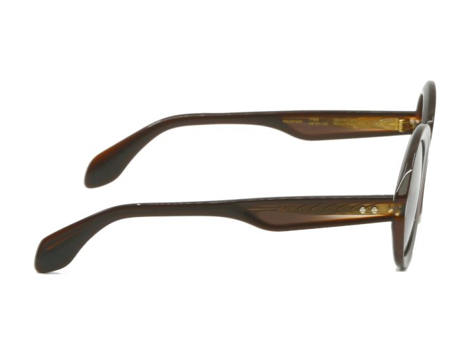 Lunettes de soleil Gigi Studios Revivre marron 46 GS1046 23 Vue brnaches