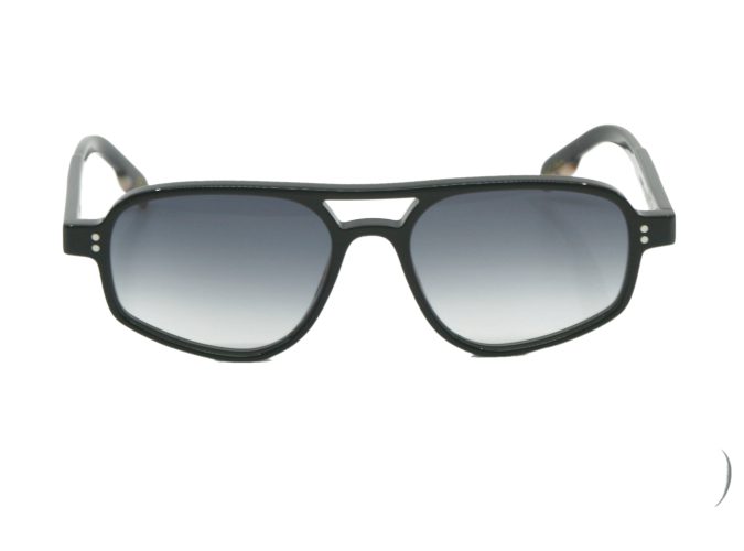 Lunettes de soleil Paname Maurice noire C1 Vue de face