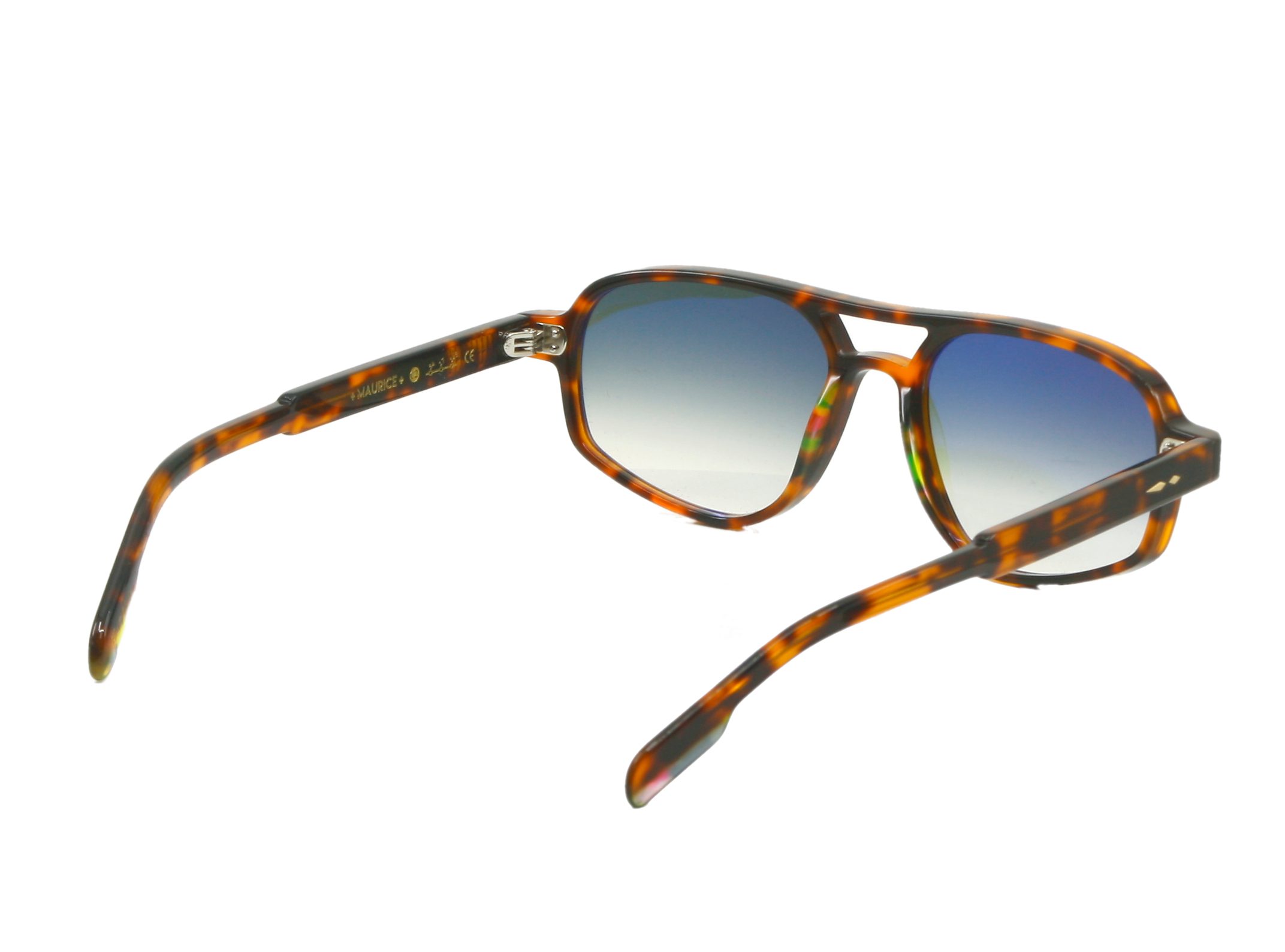 Lunettes de soleil Paname Maurice C2 écaille Vue biais arriere