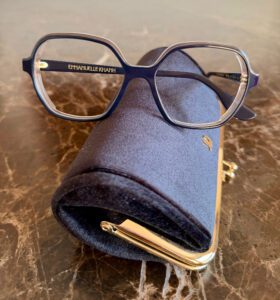 Lunettes de vue Emmanuelle Khanh EK Forever Bleu nuit 137