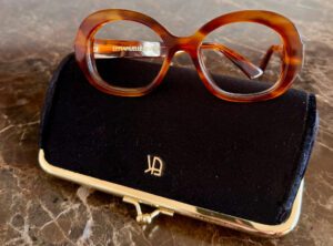 Lunettes de vue Emmanuelle Khanh EK Heaven écaille blond 525