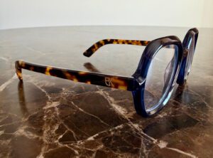 Lunettes de vue Emmanuelle Khanh EK Jeans 688 Bleu profond 688