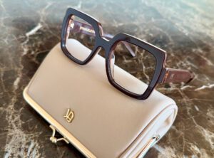 Lunettes de vue Emmanuelle Khanh EK Olympia chocolat 966