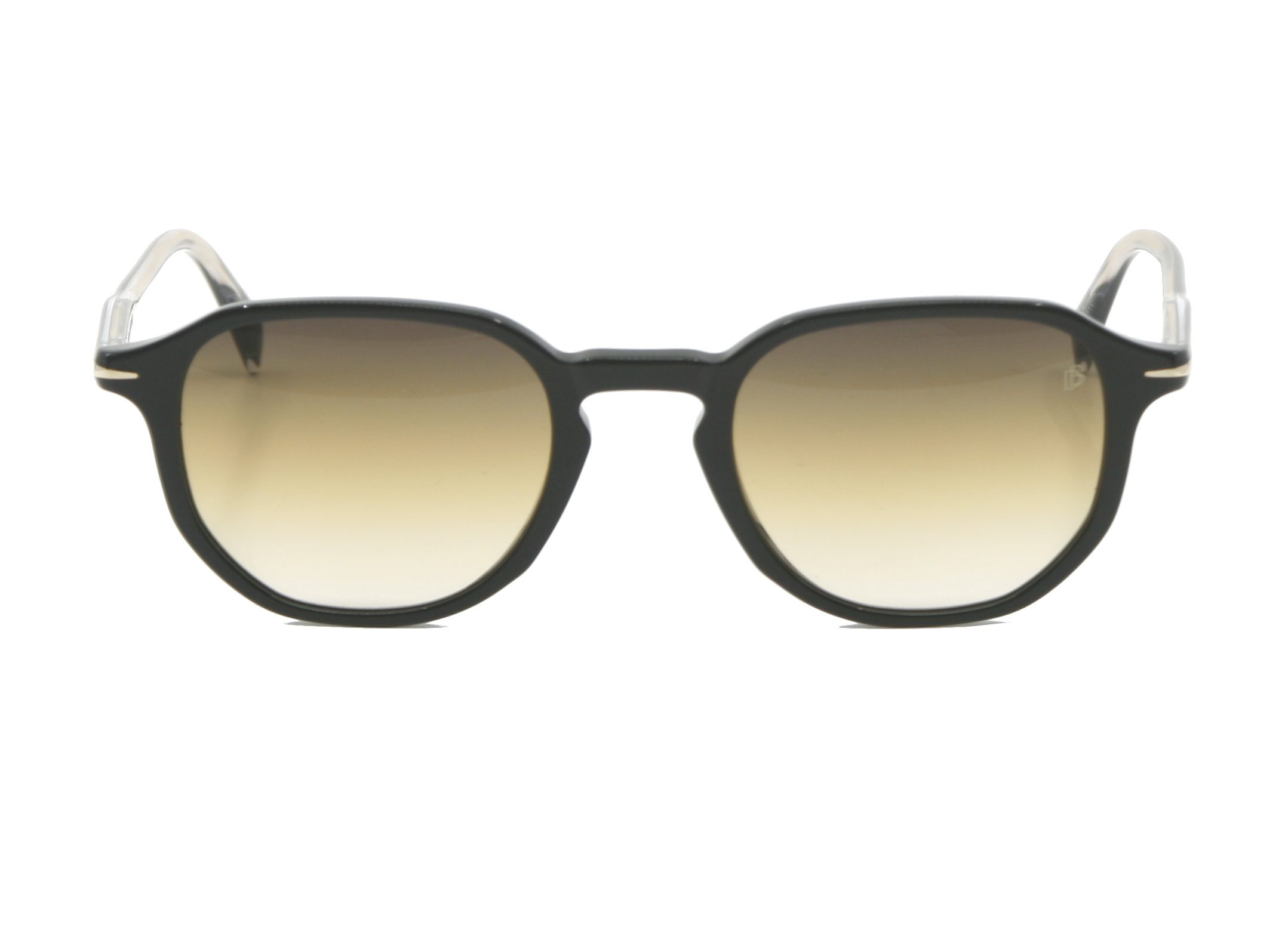 Lunettes de soleil David Beckham DB1140 S noir vue de face