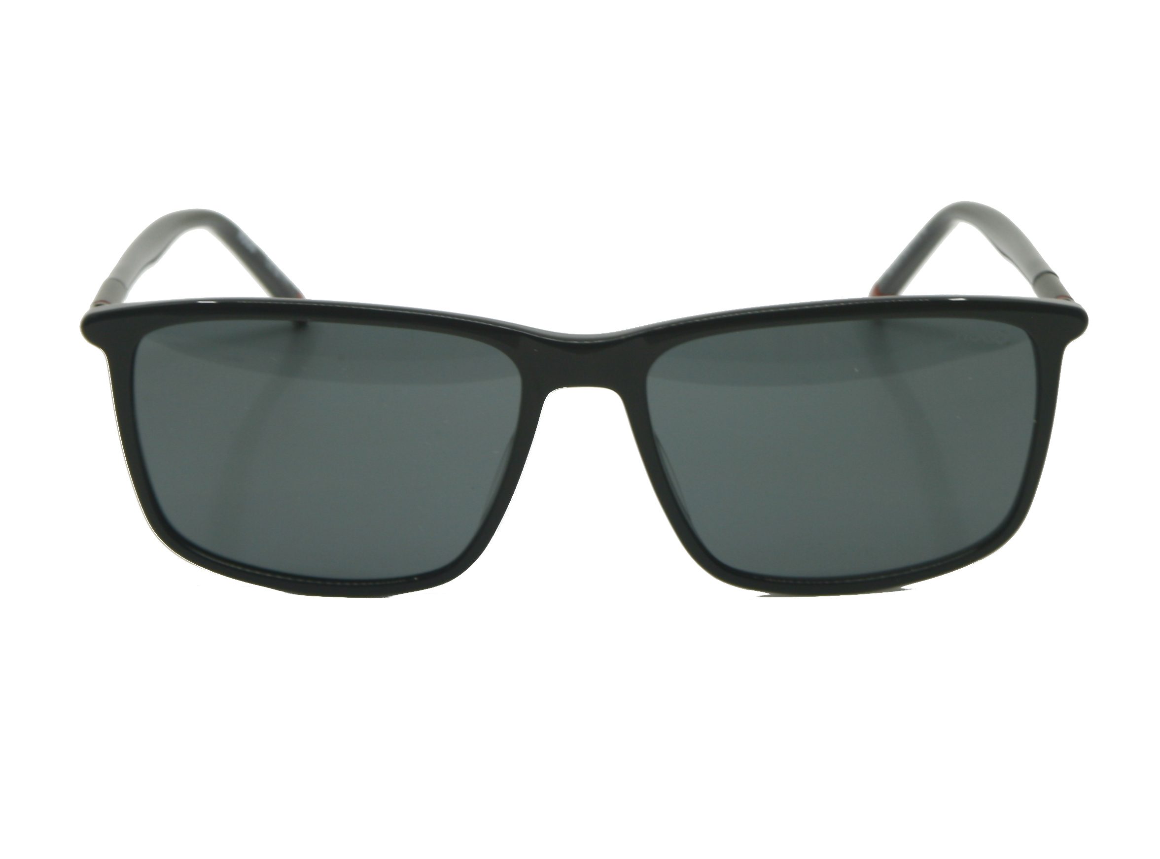 Lunettes de soleil Hugo noir 1374S Vue de face