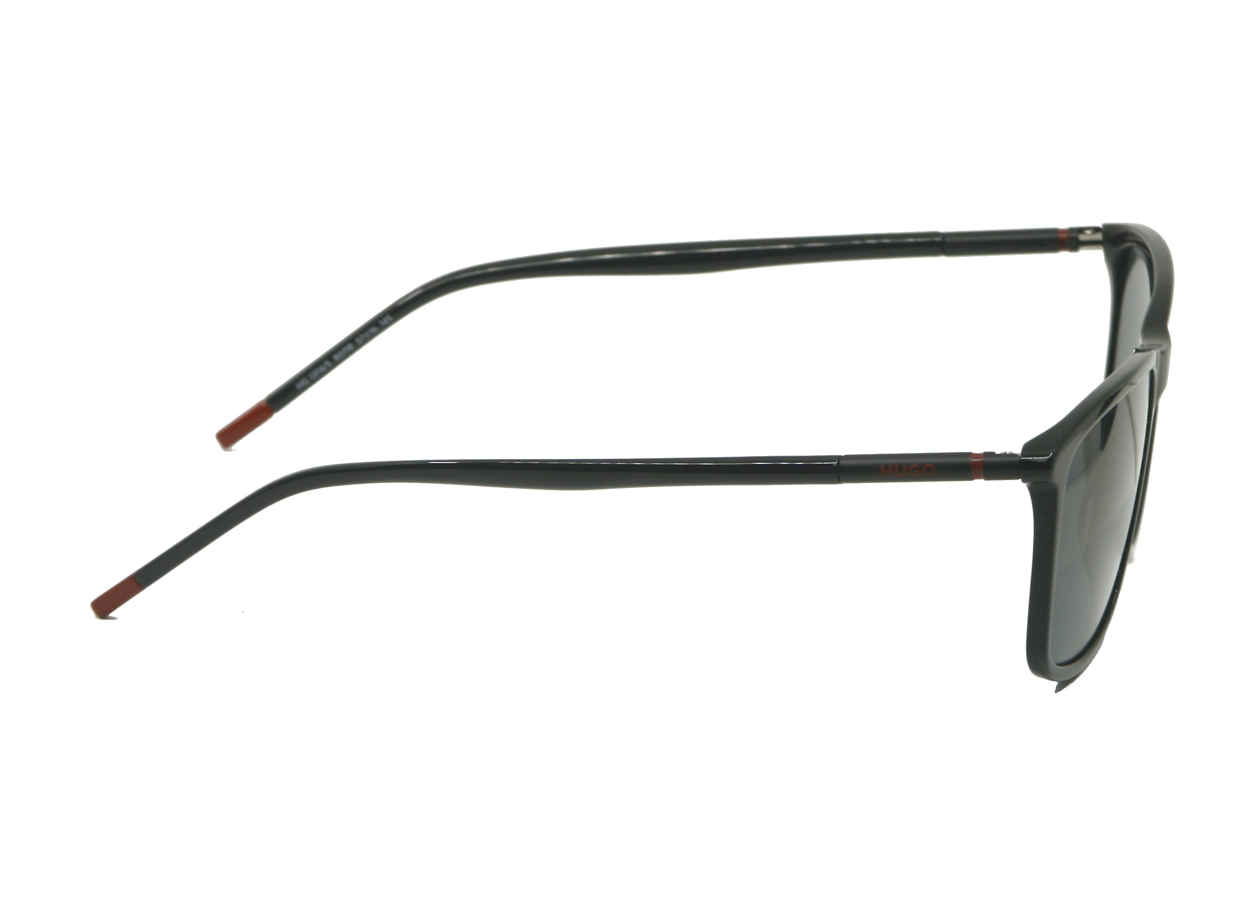 Lunettes de soleil Hugo noir1374S Vue branches