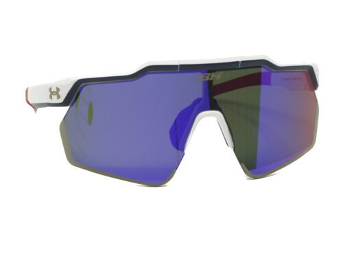 Lunettes de sport Under Armour Flipped Pro blanche Vue avant