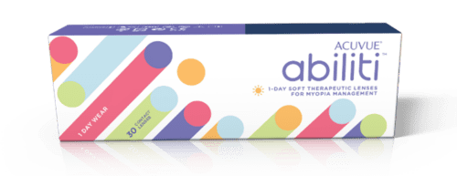 Acuvue Ability 1-Day - 30 lentilles de freination de la myopie quotidiennes - Johnson & Johnson