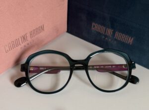 Lunette Caroline Abram Laline bleu vert