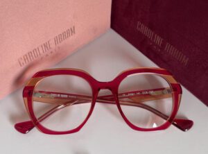 Lunette Caroline Abram Ode rouge