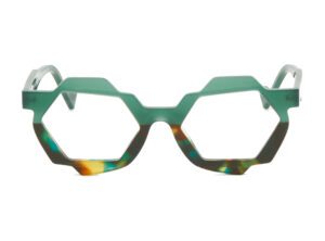 Lunettes Dzmitry Samal Matteo vert Face