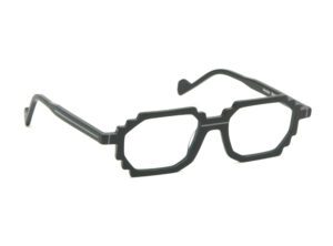 Lunettes Dzmitry Samal Nicolas noir Vue avant