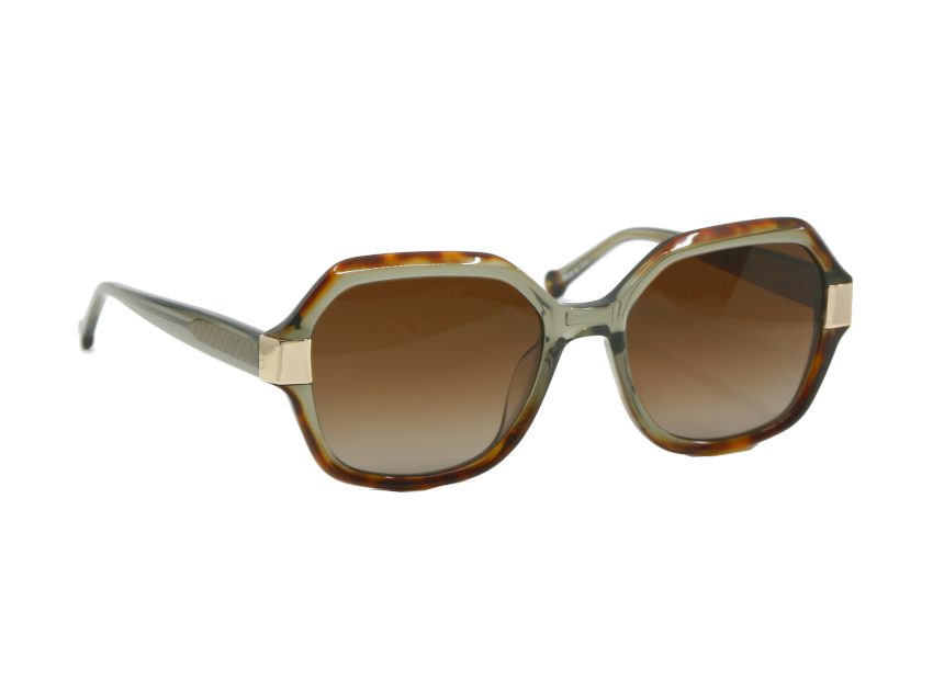 Lunettes de soleil Clemence et Margaux Bali Vibes CMS 229 ecaille 95E Vue de face