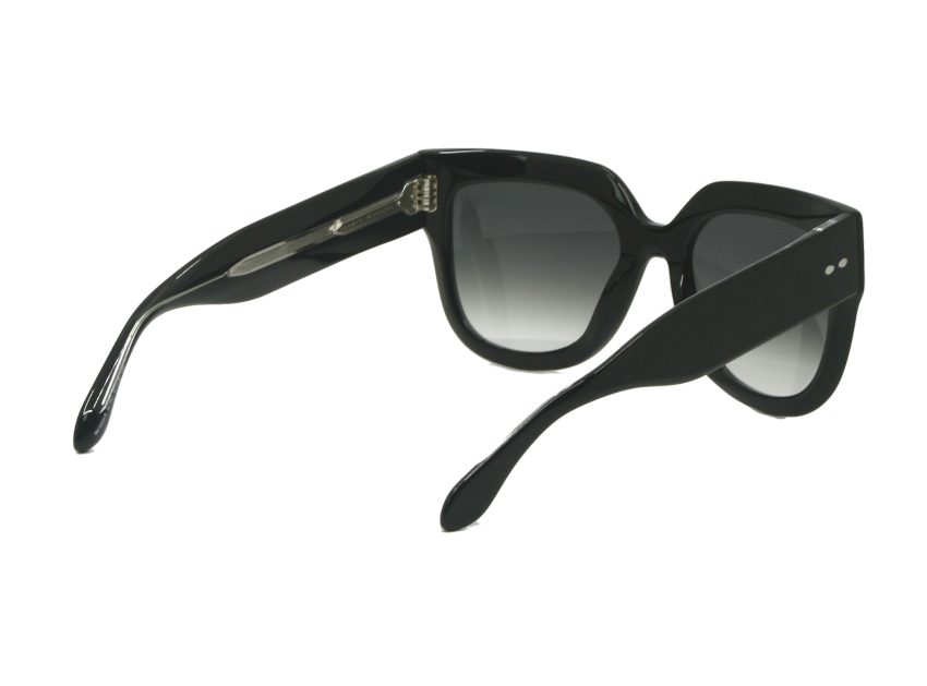 Lunettes de soleil Isabel Marant IM 0225 S Noire Vue biais arriere