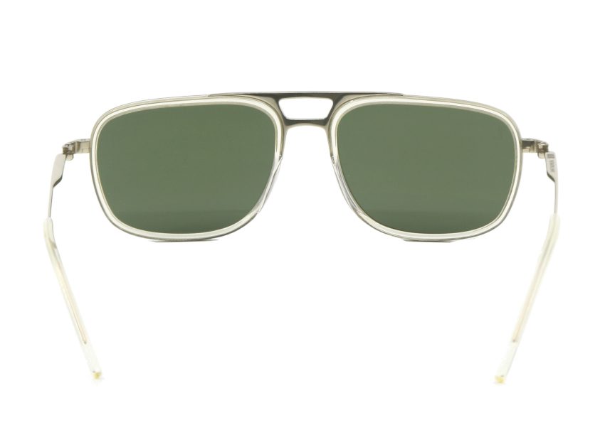 Lunettes de soleil Kaleos Kasten or Verres minéral vert G15 col 4 Vue intérieure