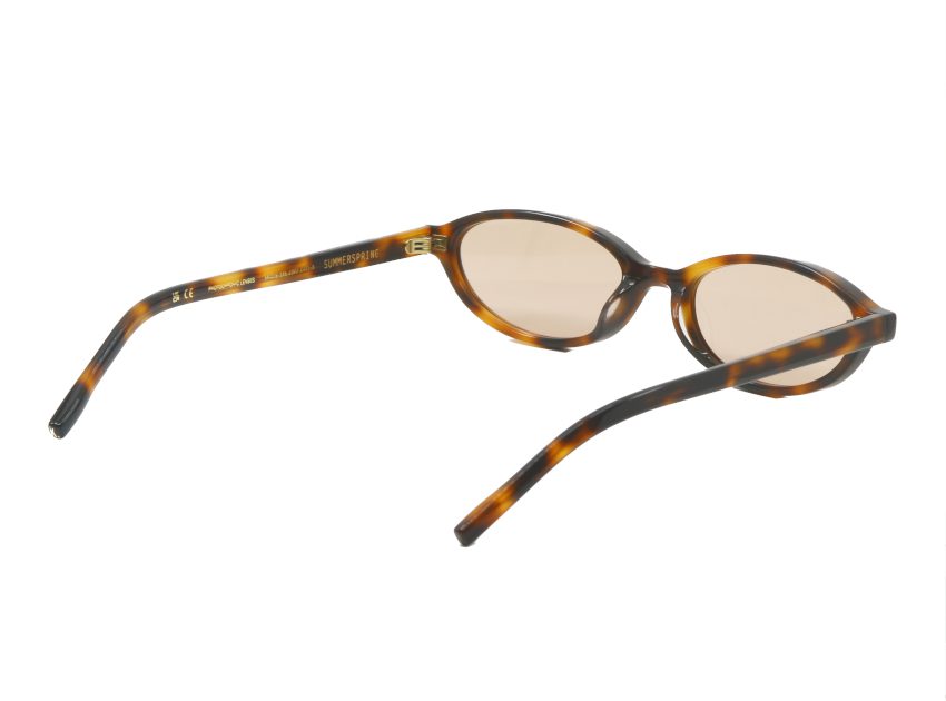Lunettes de soleil Kaleos Summerspring écaille Verres brun dégradé Col 2 Vue biais arriere