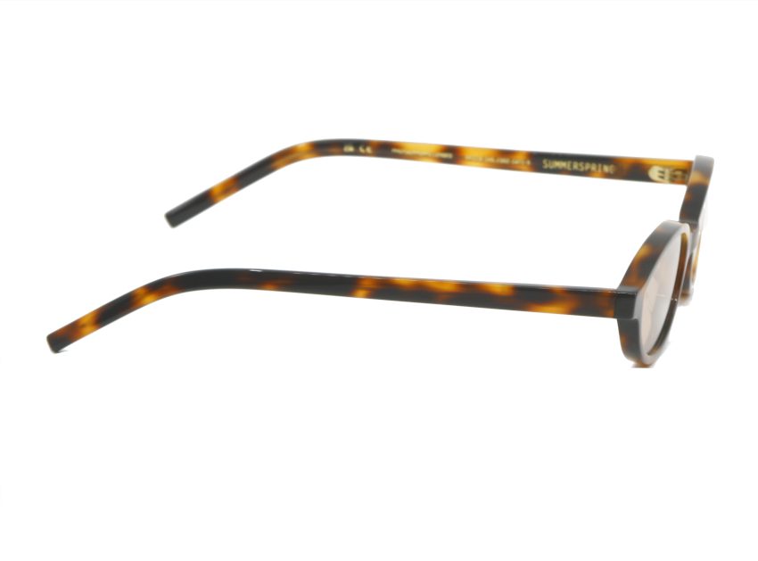 Lunettes de soleil Kaleos Summerspring écaille Verres brun dégradé Col 2 Vue branches