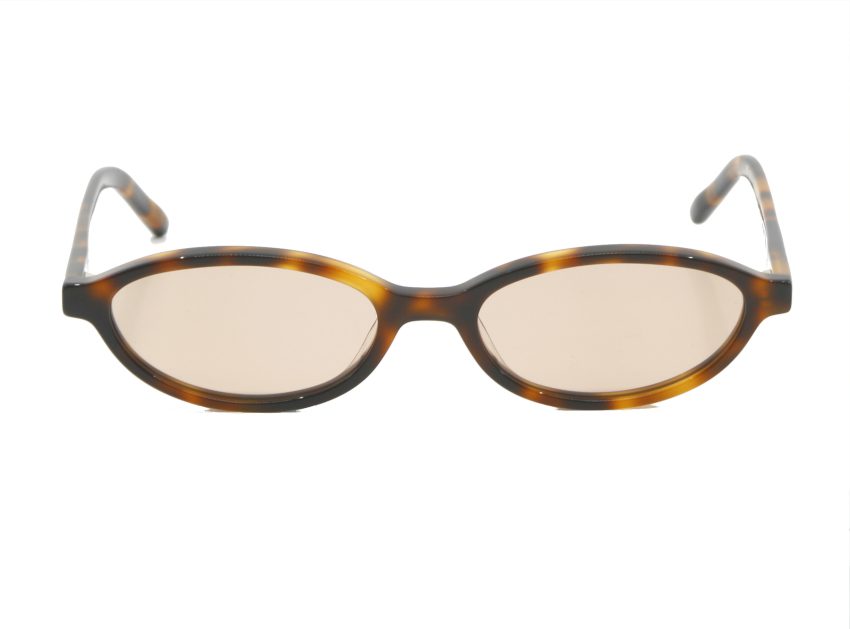 Lunettes de soleil Kaleos Summerspring écaille Verres brun dégradé Col 2 Vue de face